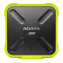 ADATA SD700 512 GB - SSD - USB 3.1 - black/yellow