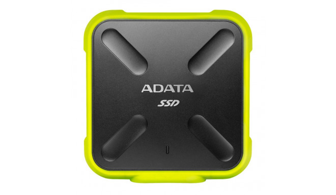 Adata external SSD 512GB SD700 USB 3.1, black/yellow
