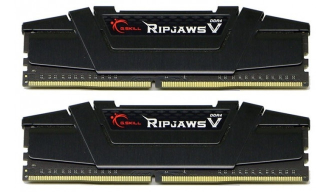G.Skill RAM PC DDR4 16GB (2x8GB) RipjawsV 3600MHz CL18 XMP2 Black