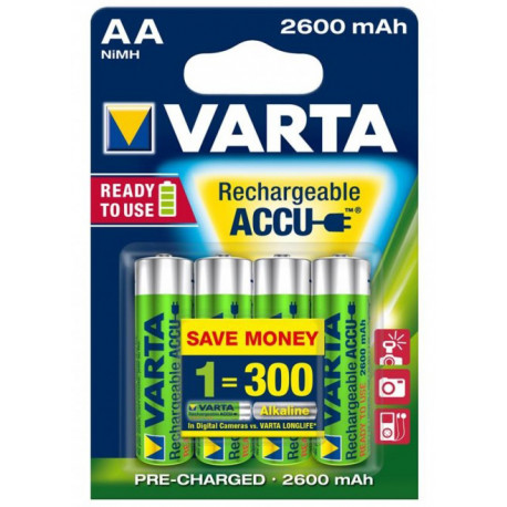 Varta akumulatori AA 2600mAh Mignon 4gb.