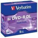 DVD+R 8,5GB 8x Double Layer Matte Silver Verb