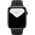 Apple Watch Nike + S5 aluminum 44mm grey - Sports Wristband anthracite / black MX3W2FD / A