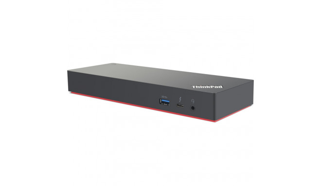 Lenovo Thunderbolt 3 workstation Dock, docking station (black, 170W, HDMI, DisplayPort, USB, Thunder