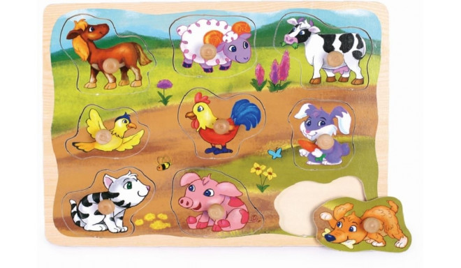 TOP BRIGHT Wooden puzzle Pets