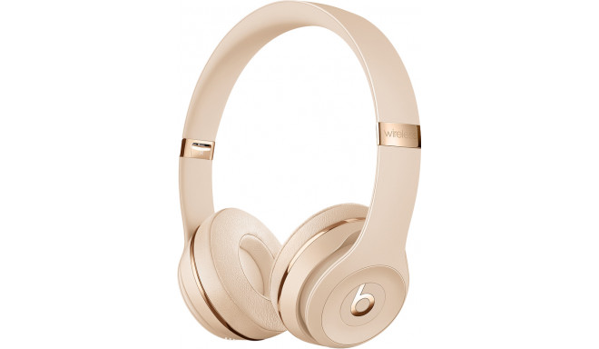 Beats wireless headset Solo3, satin gold