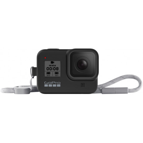 GoPro sleeve + lanyard HERO8 Black, black