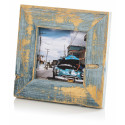Photo frame Bad Disain 10x10 3.5cm, blue