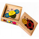 Brimarex TOP BRIGHT Wooden puzzle insects