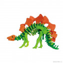 3D pusle Stegosaurus värvidega