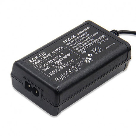 Fotocom AC adapter ACK-E6 Canon LP-E6