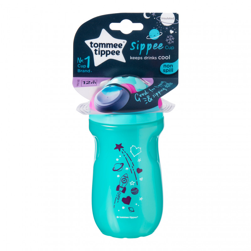 Tommee Tippee Insulated Sippee Cup, Water Bottle for Toddlers, Spill-Proof,  BPA