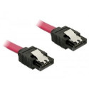 Delock Cable SATA straight/straight red 30cm - 6GB/s