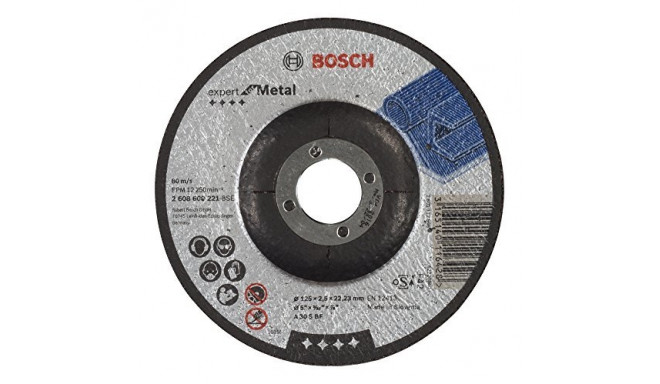 Bosch cutting disc cranked 125mm - 2608600221