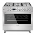 Gas-electric cooker 90cm KWGE-K90-6 TOP CHEF