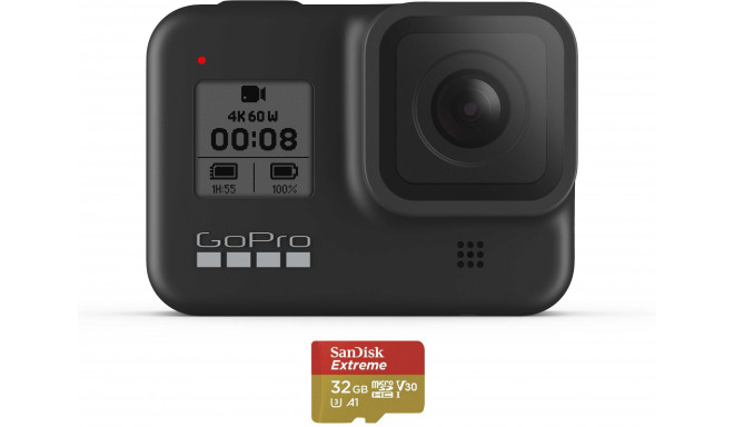 GoPro Hero8 Black + mälukaart 32GB