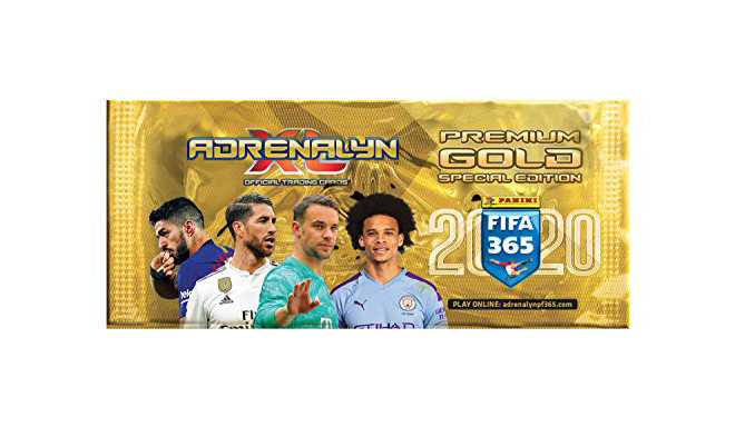 Panini jalgpallikaardid FIFA 365 2020 Premium Gold