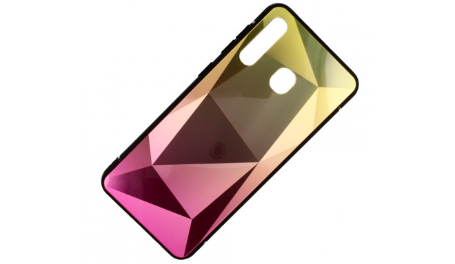 Mocco Stone Ombre Back Case Silicone Case With gradient Color For Apple iPhone 11 Pro Max Yellow - P