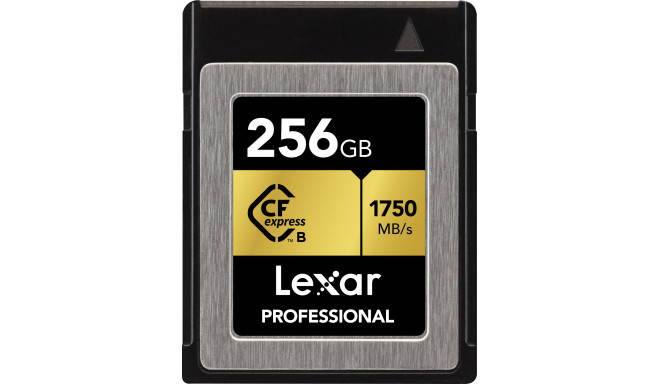 Lexar atmiņas karte CFexpress 256GB Type B Professional R1750/W1000