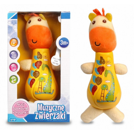 Artyk muzikālā rotaļlieta Žirafe