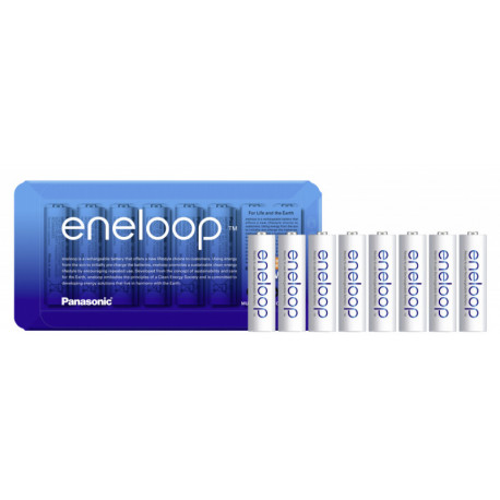 Panasonic eneloop rechargeable battery AA 1900 8SP