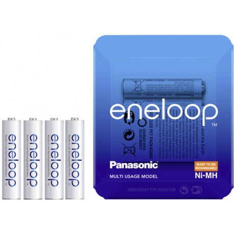 Panasonic eneloop rechargeable battery AAA 750 4SP
