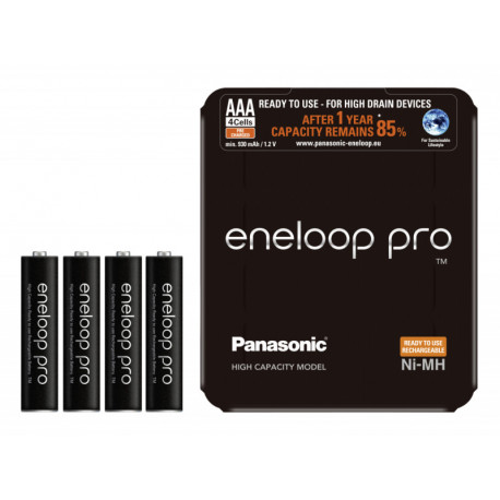 Panasonic eneloop аккумулятор Pro AAA 930 4SP