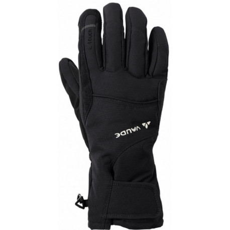 Vaude перчатки Roga 11/XXL, черный