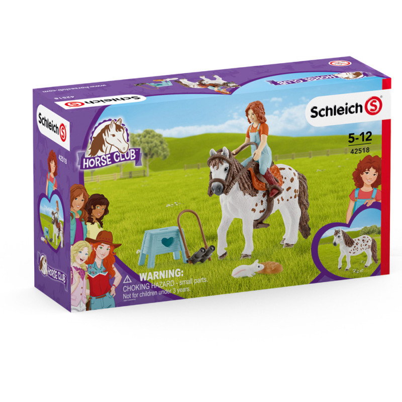 Schleich toy set Horse Club Mia & Spotty Toy figures Photopoint