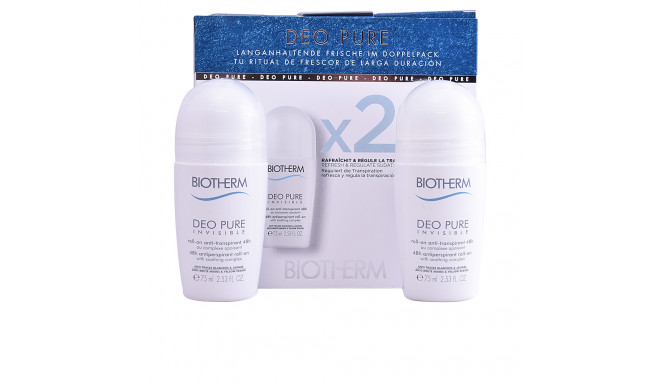 Biotherm DEO PURE INVISIBLE ROLL-ON LOTE 2 pz