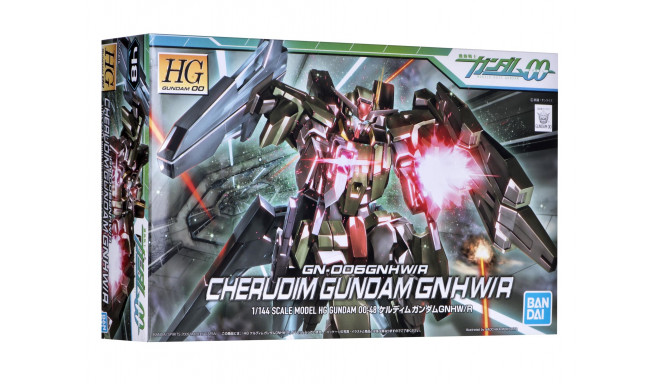 BANDAI HG 1/144 Cherdudim Gundam GNHW/R collectible figurine