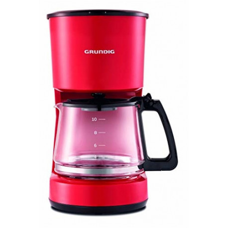 Grundig filter coffee machine KM4620R, red