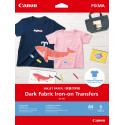 Canon iron on transfer for dark fabric DF-101 A4 5 sheets