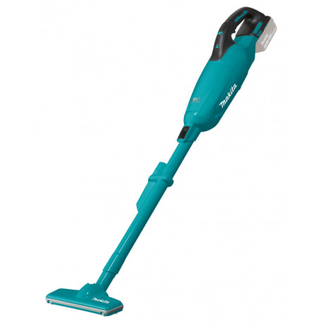 Makita DCL280FZ, upright vacuum cleaner (blue, without battery and charger)