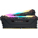 Corsair DDR4 - 64 GB -3200 - CL - 16 - Dual Kit, Vengeance RGB PRO (black, CMW64GX4M2E3200C16)