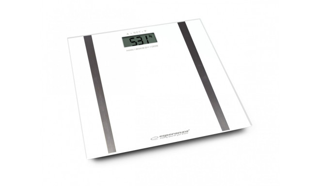 Digital fat scale Samba white
