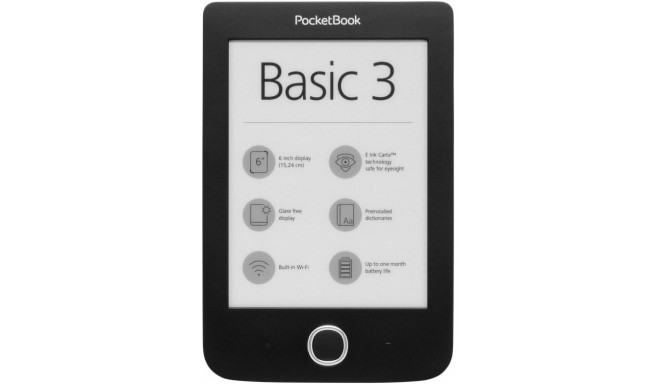 PocketBook Basic 3, черный