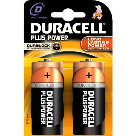 Duracell patarei Alkaline LR20 1,5V 2tk