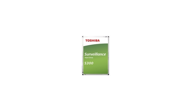 Toshiba kõvaketas S300 Surveillance 10TB SATA 3.5" Bulk