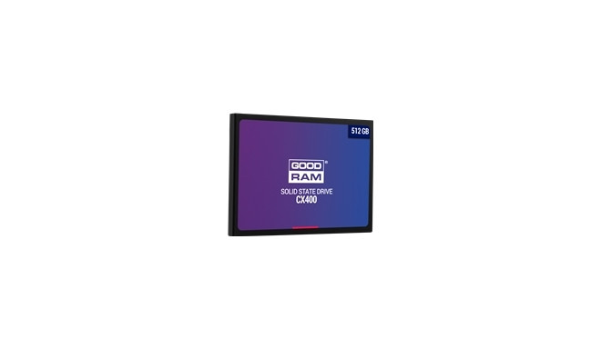 Goodram SSD CX400 512GB 2.5" SATA3 550/490MB/s 77/85K (SSDPR-CX400-512)