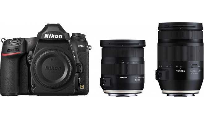 Nikon D780 + Tamron 17-35 мм OSD + 35-150 мм