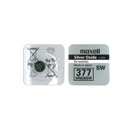 Maxell battery SR626SW/377 1,55V