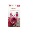 Sbox USB->Micro USB M/M 1.5m USB-10315P Pitaya Pink (EOL)