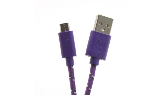 Sbox USB->Micro USB 1M USB-1031U purple