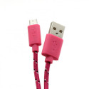 Sbox USB->Micro USB 1M USB-1031P pink
