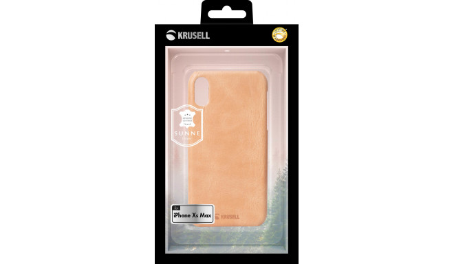 Krusell Sunne Cover Apple iPhone XS Max vintage nude