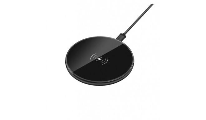 Devia Aurora Series Ultra-slim Wireless Quick Charger (V2) (10W) black