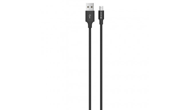 Devia Pheez Series Cable for Micro USB (5V 2.4A,1M) black