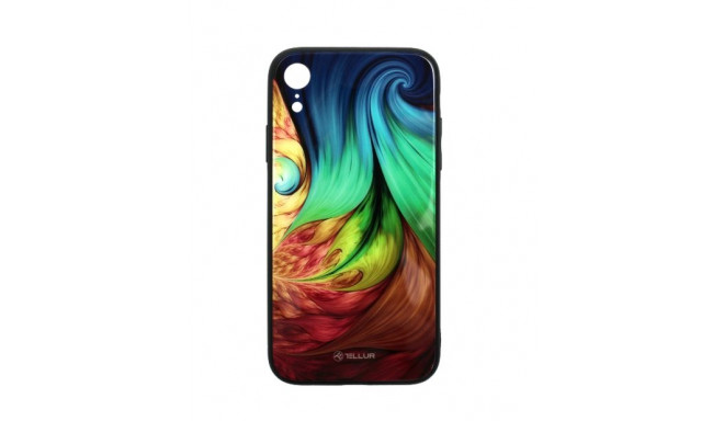 Tellur Cover Glass print for iPhone XR mesmeric