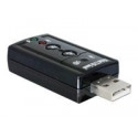 DELOCK 61645 Delock USB sound card 7.1 (