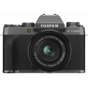 Fujifilm X-T200 + 15-45mm Kit, tumši sudrabots